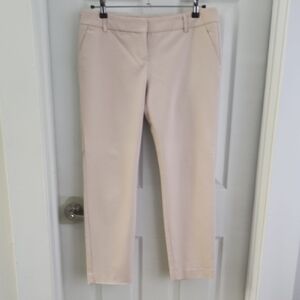 Express Cream Ankle Pants